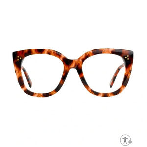 SEE 55021 Eyeglasses Frames. RXable Caramel Tortoise NWT